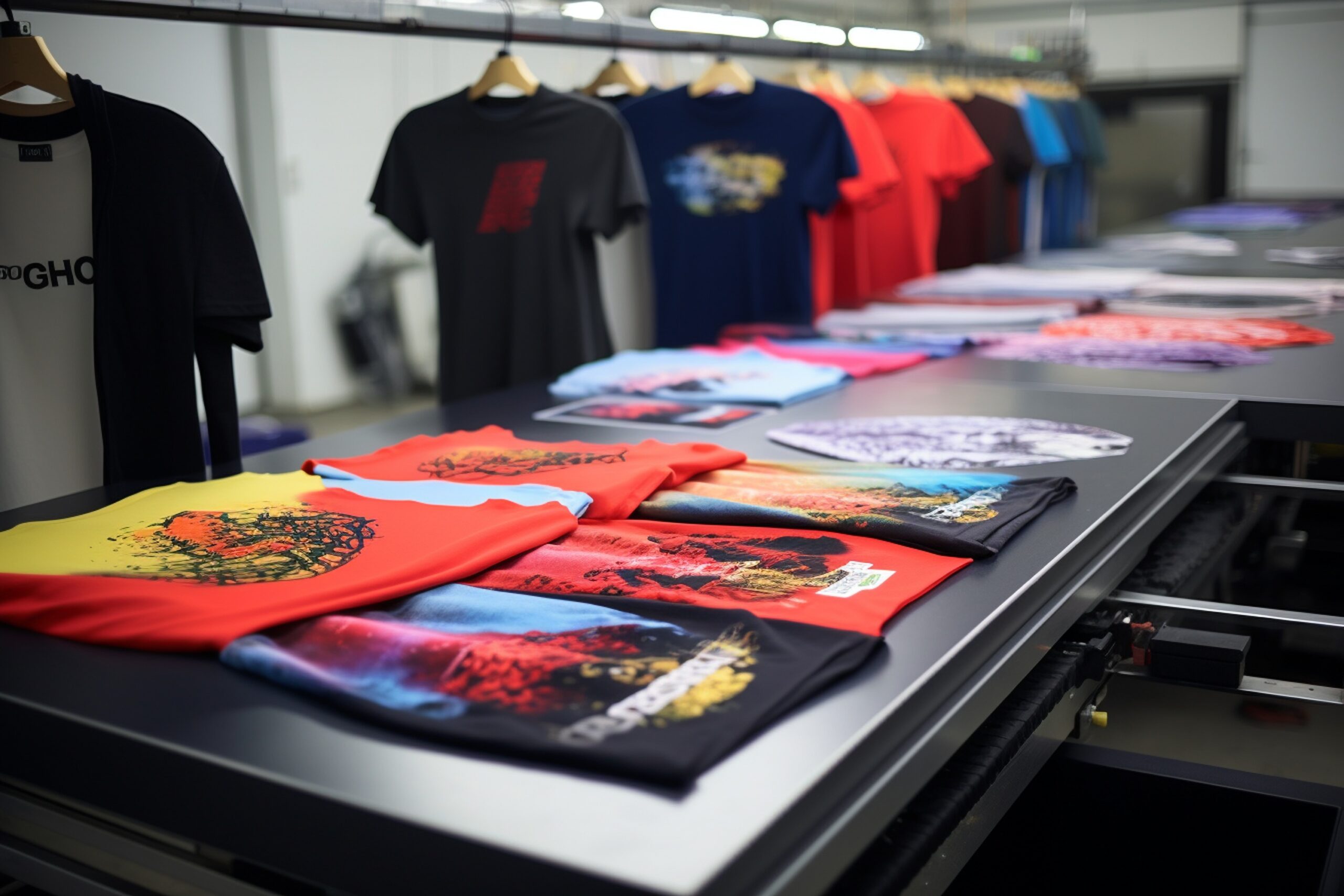 เสื้อพิมพ์ลายคือเสื้อที่มีลวดลาย โลโก้ ข้อความ หรือรูปภาพที่พิมพ์ลงบนเนื้อผ้าด้วยเทคนิคการพิมพ์ต่างๆ ซึ่งแตกต่างจากเสื้อธรรมดา เสื้อพิมพ์ลายมีภาพที่กำหนดเองได้ ตั้งแต่ดีไซน์กราฟิกที่ซับซ้อนไปจนถึงโลโก้บริษัทที่เรียบง่าย